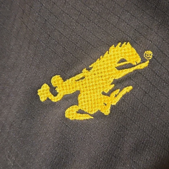 University of Wyoming Cowboys 🤠 Nike Dri-Fit Large Polo Shirt EUC - Picture 2 of 6